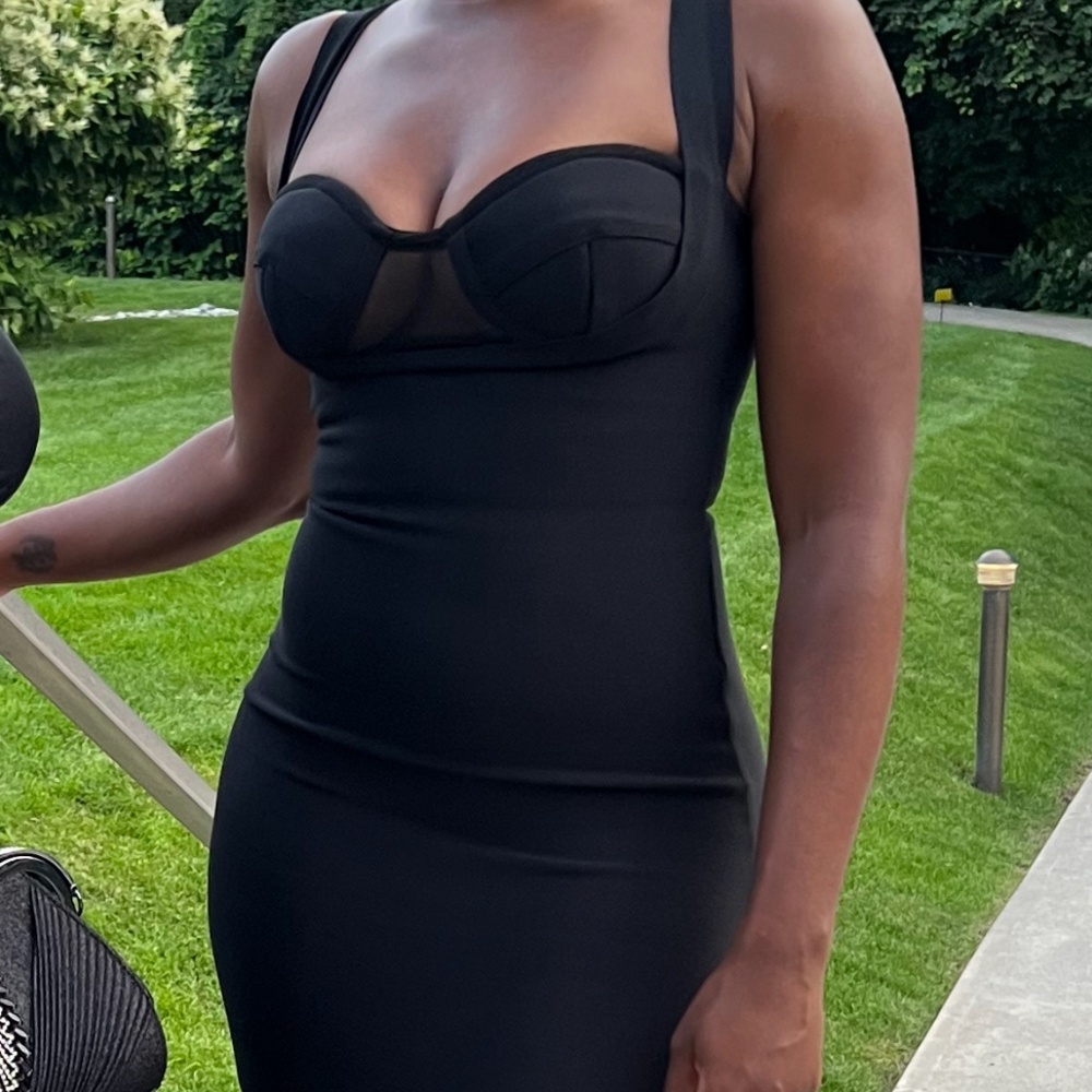 Black mermaid dress